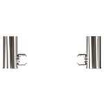 Kpl. uchwytów uchylnych do lustra z oprawą ANDEX Sanibella 540CC chrom