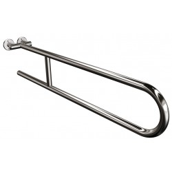 Uchwyt półokrągły Ø25 stały 85cm ANDEX Bez Barier 800/85CC stal nierdzewna polerowana