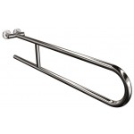 Uchwyt półokrągły Ø25 stały 85cm ANDEX Bez Barier 800/85CC stal nierdzewna polerowana