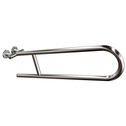 Uchwyt półokrągły Ø25 uchylny 70cm ANDEX Bez Barier 801/70CC stal nierdzewna polerowana