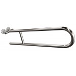 Uchwyt półokrągły Ø25 uchylny 75cm ANDEX Bez Barier 801/75CC stal nierdzewna polerowana