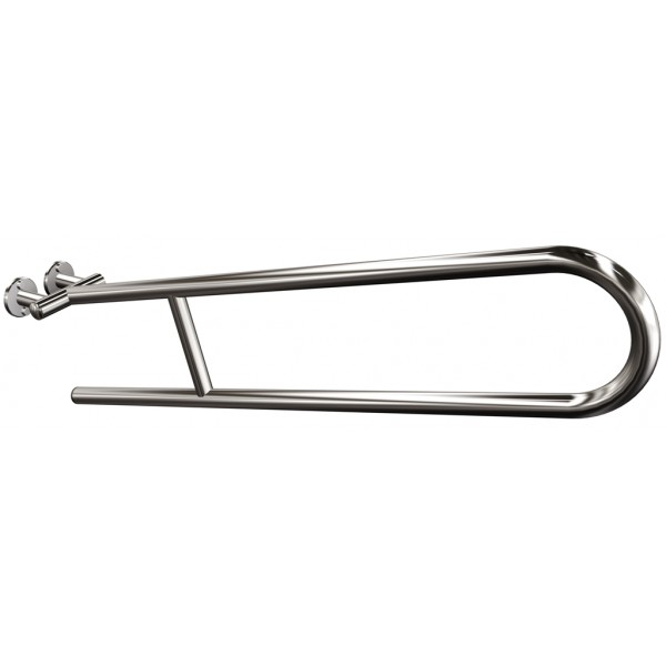 Uchwyt półokrągły Ø25 uchylny 80cm ANDEX Bez Barier 801/80CC stal nierdzewna polerowana