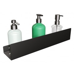 Półka pod prysznic 40cm ANDEX Technic 345/40NG stal nierdzewna czarna