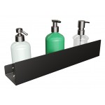 Półka pod prysznic 40 cm ANDEX Technic 345/40/NG stal nierdzewna czarna