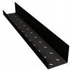 Półka pod prysznic 60 cm ANDEX Technic 345/60/NG stal nierdzewna czarna