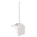Szczotka wc z przysłoną ANDEX Technic 320B stal nierdzewna biała