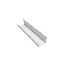 Półka pod prysznic 40cm ANDEX Technic 345/40B stal nierdzewna biała