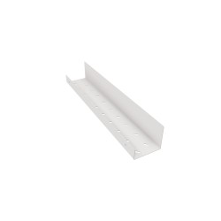 Półka pod prysznic 50 cm ANDEX Technic 345/50/B stal nierdzewna biała