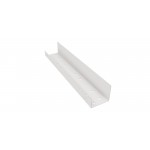 Półka pod prysznic 50 cm ANDEX Technic 345/50/B stal nierdzewna biała