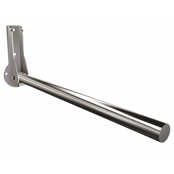Uchwyt prosty Ø32 uchylne 60cm ANDEX Bez Barier 831CC stal nierdzewna polerowana