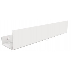 Półka pod prysznic 40 cm ANDEX Technic 345/40/B stal nierdzewna biała