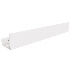 Półka pod prysznic 50 cm ANDEX Technic 345/50/B stal nierdzewna biała