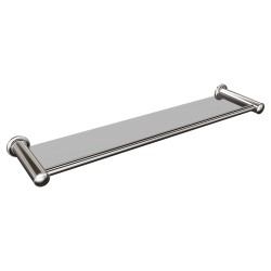 Półka łazienkowa szklana 50 cm ANDEX Classic 001/50/CC chrom