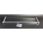 Półka łazienkowa szklana 50 cm ANDEX Classic 001/50/CC chrom