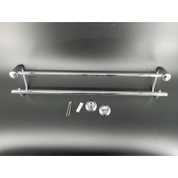 Wieszak 2-u rurkowy 70cm ANDEX Classic 029/70/CC chrom