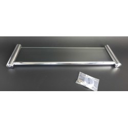 Półka łazienkowa szklana 60cm ANDEX Classic 001/60CC chrom