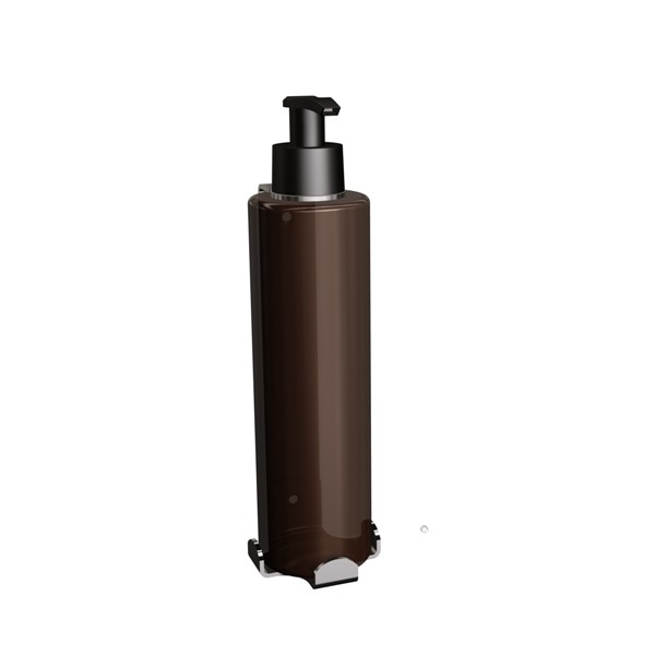 Uchwyt-dozownik mydła w płynie 300ml ANDEX Technic 348SG stal nierdzewna polerowana