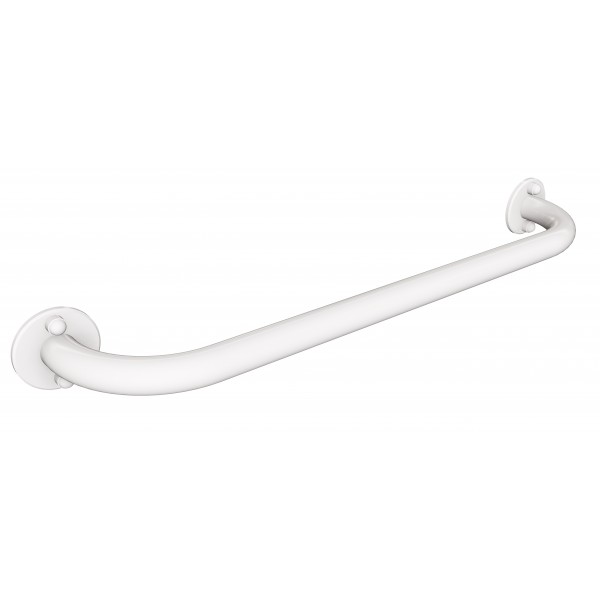 Uchwyt prosty 50cm Ø25 ANDEX Bez Barier 822/50/B stal nierdzewna biały