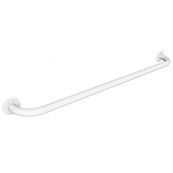 Uchwyt prosty 80cm Ø25 ANDEX Bez Barier 822/80/B stal nierdzewna biały