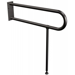 Podpora (noga) Ø32 do uchwytu stałego ANDEX Bez Barier 841NG stal niedzewna czarny