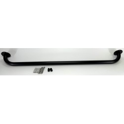 Uchwyt prosty 80cm Ø25 ANDEX Bez Barier 822/80/NG stal nierdzewna czarny