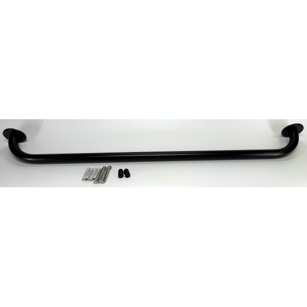 Uchwyt prosty 80cm Ø25 ANDEX Bez Barier 822/80NG stal nierdzewna czarny
