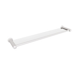 Półka łazienkowa szklana 70 cm ANDEX Classic 001/70/B biała