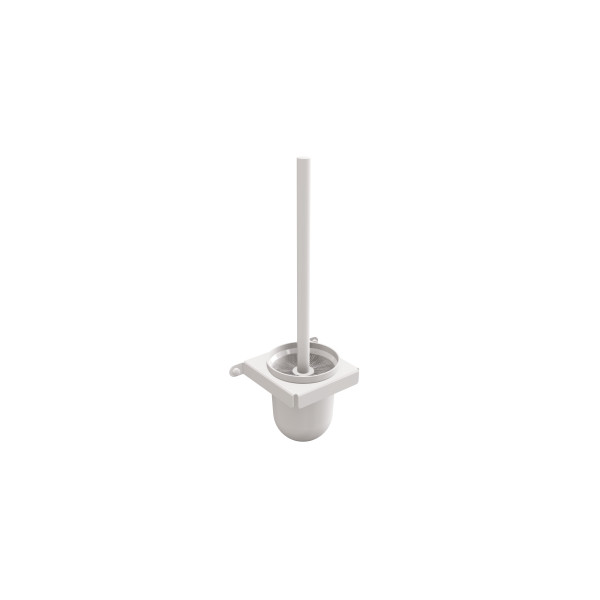 Szczotka wisząca wc ANDEX Technic 315B stal nierdzewna biały