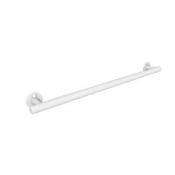 Uchwyt prosty prysznicowy 67cm ANDEX Bez Barier 804/670/B stal nierdzewna biały