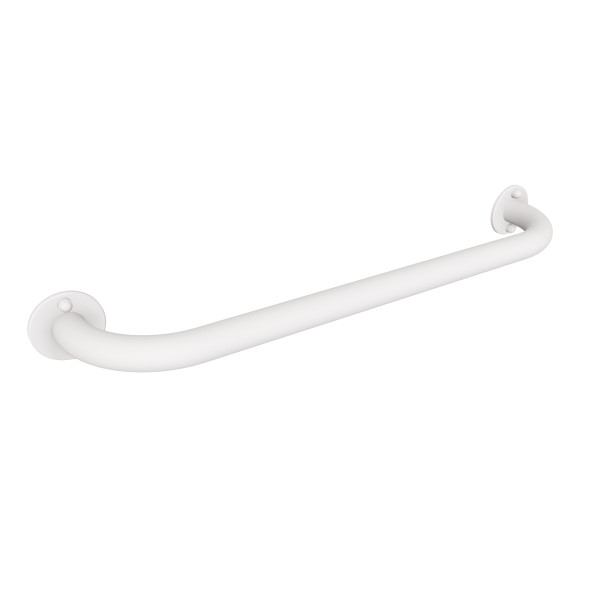 Uchwyt prosty 60cm Ø32 ANDEX Bez Barier 842/60/B stal nierdzewna biały