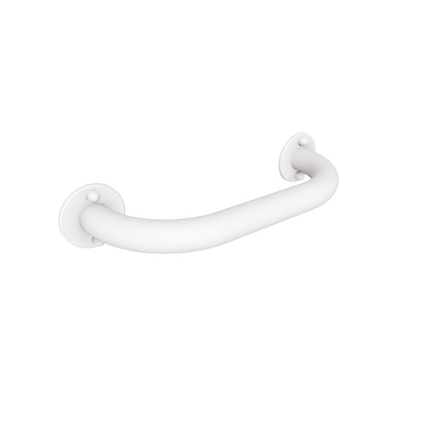 Uchwyt prosty 30cm Ø32 ANDEX Bez Barier 842/30/B stal nierdzewna biały