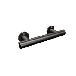 Uchwyt prosty prysznicowy 27cm Ø32 ANDEX Bez Barier 843/270/NG stal nierdzewna czarny