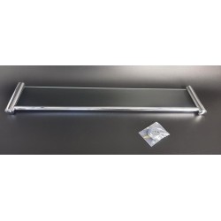 Półka łazienkowa szklana 70 cm ANDEX Classic 001/70CC chrom