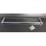 Półka łazienkowa szklana 70 cm ANDEX Classic 001/70/CC chrom