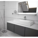 Półka łazienkowa szklana 70cm ANDEX Classic 001/70CC chrom