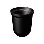 Pojemnik na szczotkę czarny TECHNIC plastik