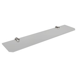 Półka łazienkowa szklana 50 cm ANDEX Classic 051/50/CC chrom