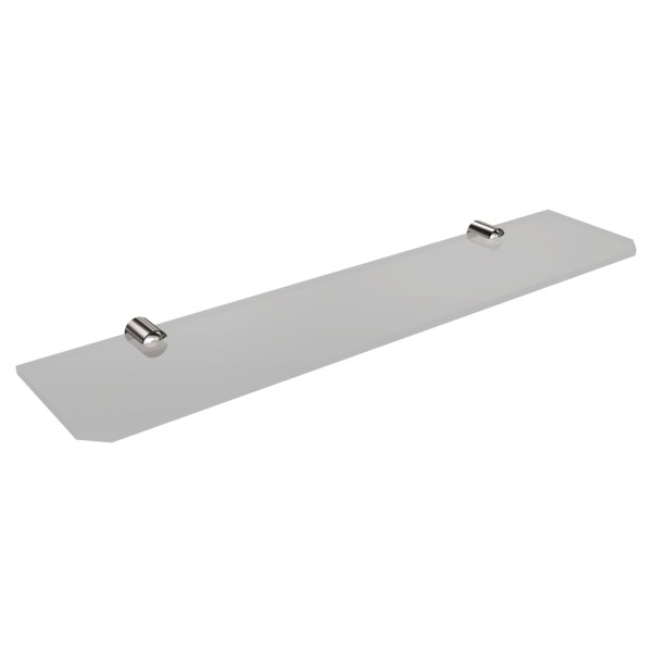 Półka łazienkowa szklana 50 cm ANDEX Classic 051/50/CC chrom
