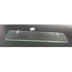 Półka łazienkowa szklana 50 cm ANDEX Classic 051/50/CC chrom