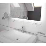 Półka łazienkowa szklana 50cm ANDEX Classic 051/50/CC chrom