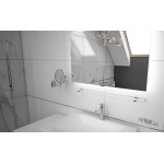 Półka łazienkowa szklana 60 cm ANDEX Classic 051/60/CC chrom