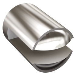 Uchwyt półki szklanej (szkło 6mm) ANDEX 061/6/CC chrom