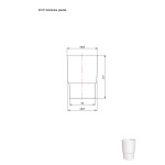 Szklanka plastik ANDEX 201P