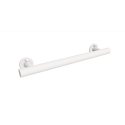 Uchwyt prosty prysznicowy 47cm Ø32 ANDEX Bez Barier 843/470/B stal nierdzewna biały