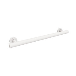 Uchwyt prosty prysznicowy 57cm Ø32 ANDEX Bez Barier 843/570/B stal nierdzewna biały