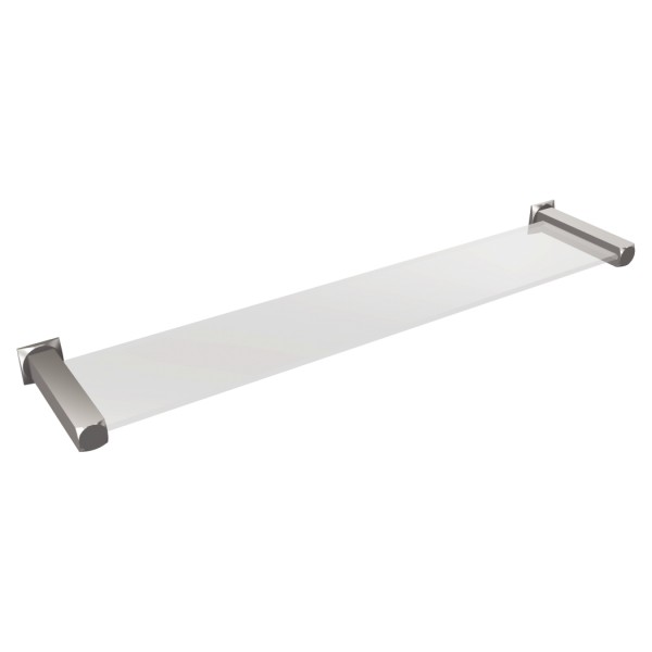 Półka łazienkowa szklana 60 cm ANDEX Modern 600CC chrom