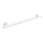 Uchwyt prosty Ø32 prysznicowy 77cm ANDEX Bez Barier 843/770B stal nierdzewna biały