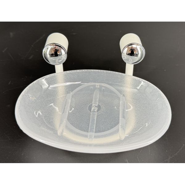Mydelniczka ANDEX Classic 015BC biały/chrom
