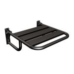 Siedzisko (krzesełko) prysznicowe metalowe składane ANDEX Bez Barier 836NG stal nierdzewna czarny