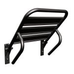 Siedzisko (krzesełko) prysznicowe metalowe składane ANDEX Bez Barier 836NG stal nierdzewna czarny